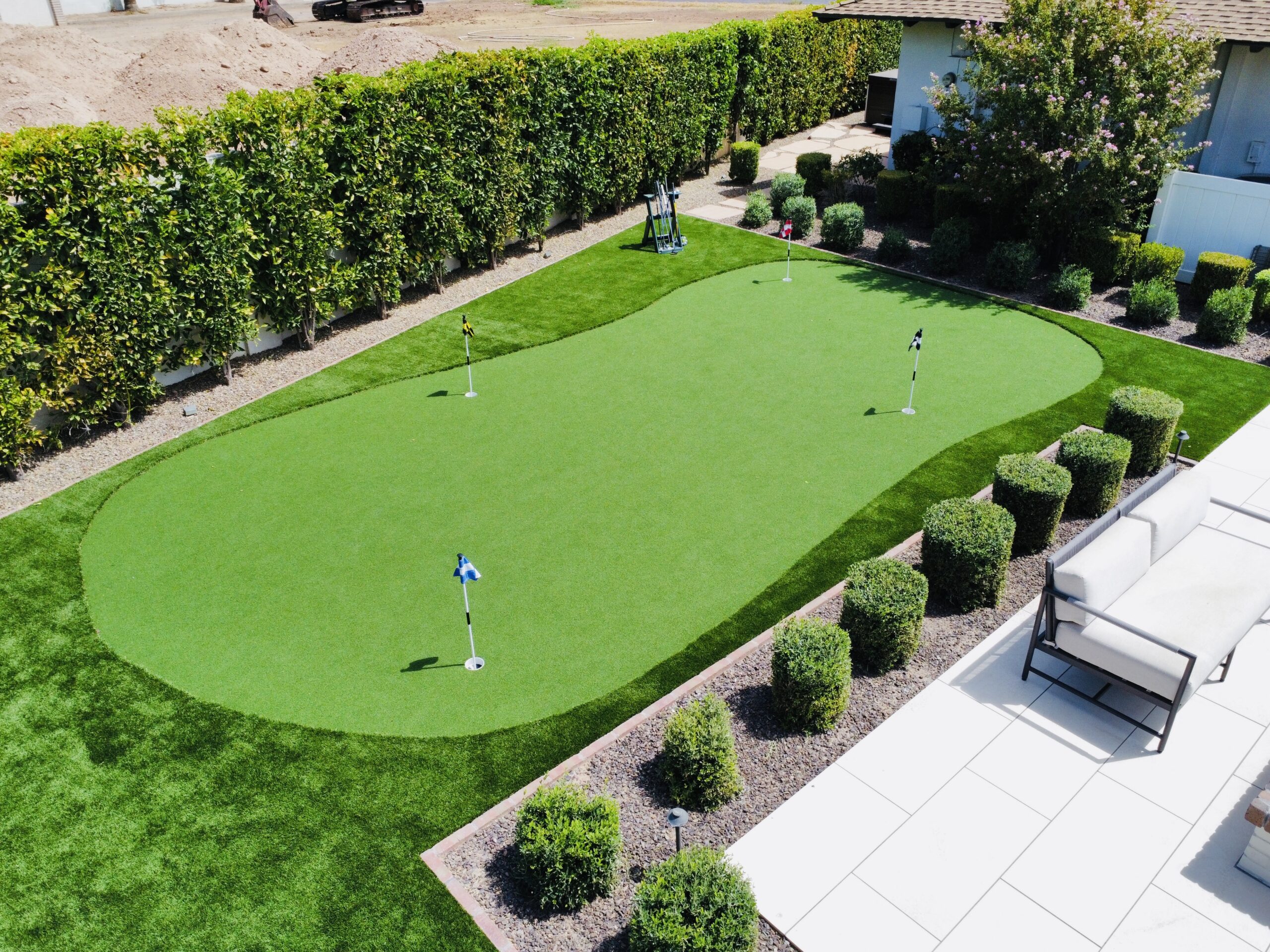 Putting Green Iconic Landscape 