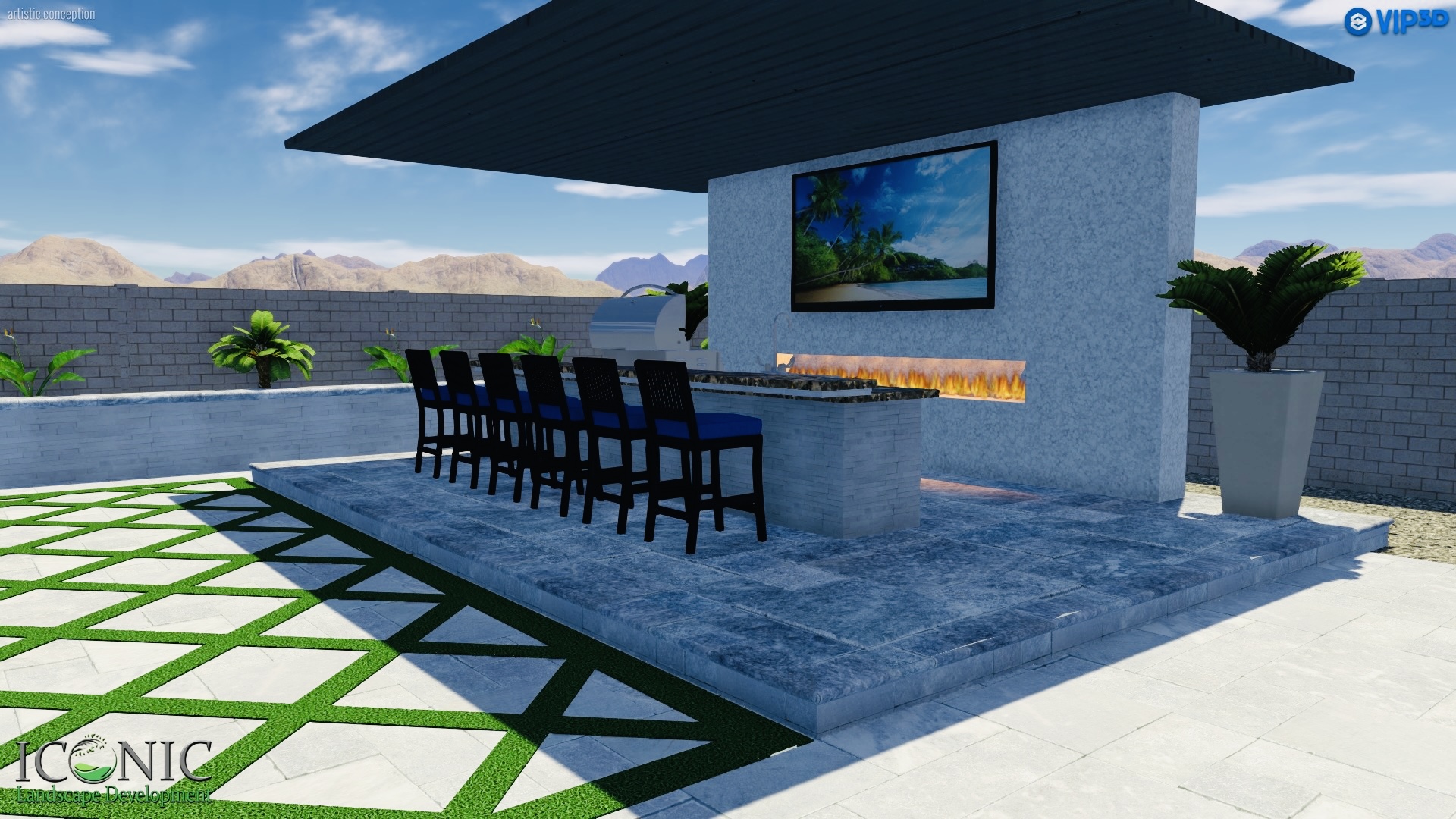 Iconic Landscape Development 1091