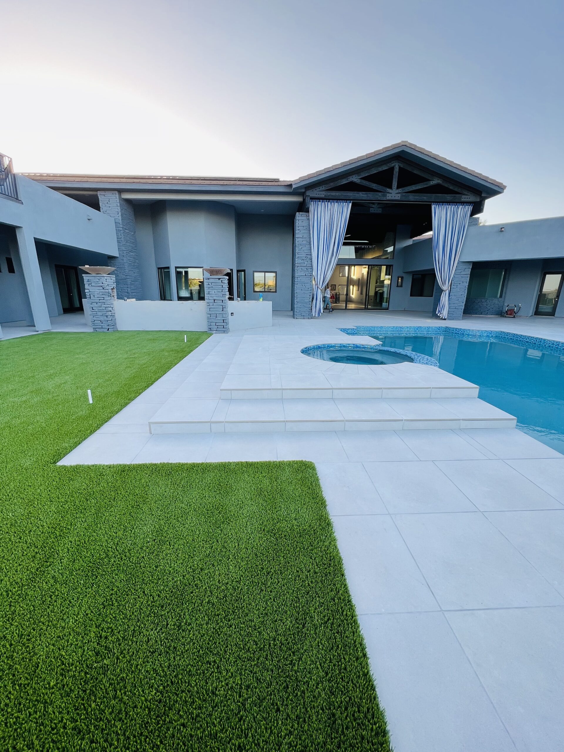 Porcelain Paver Installation