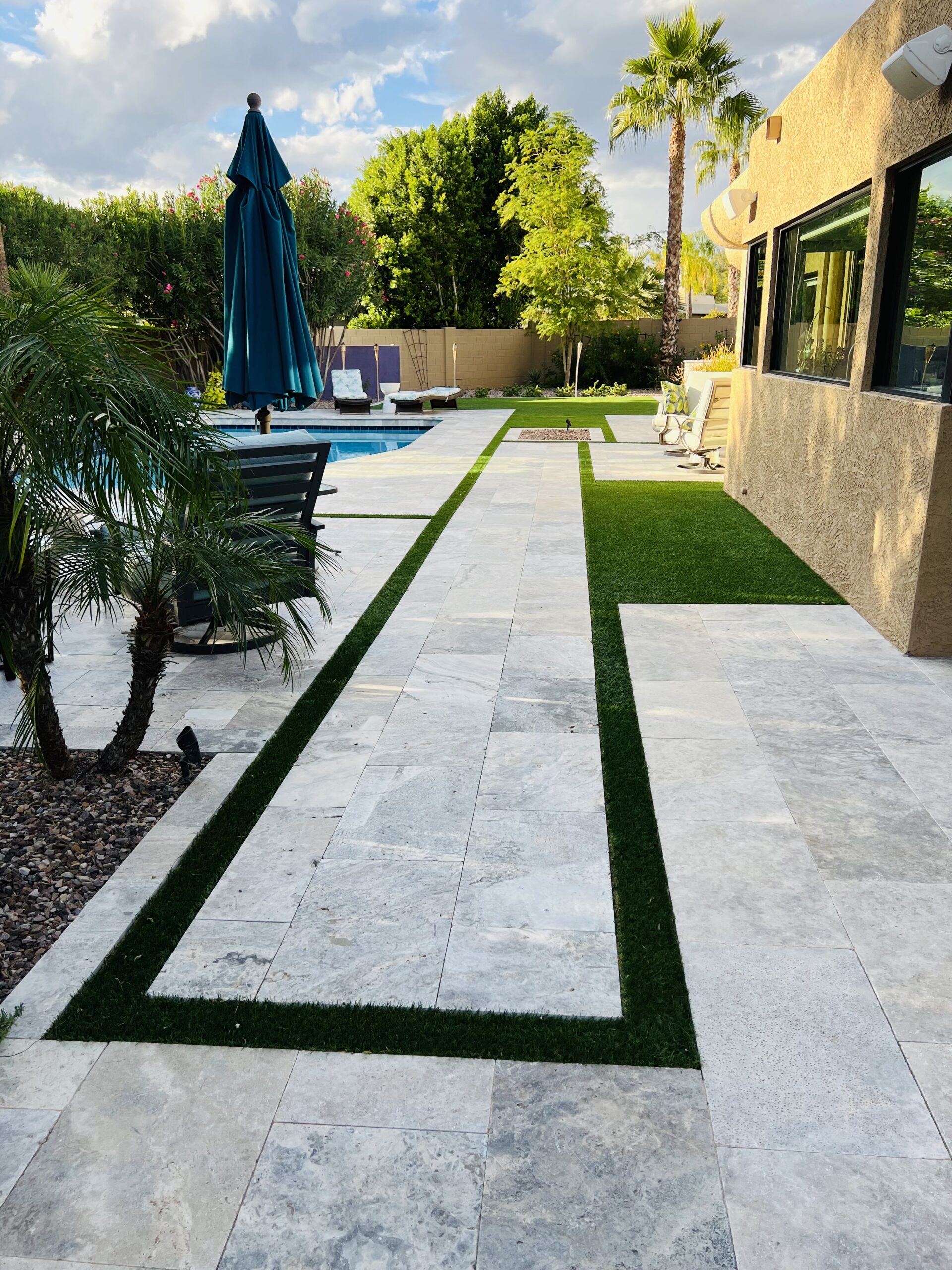 Travertine Installation